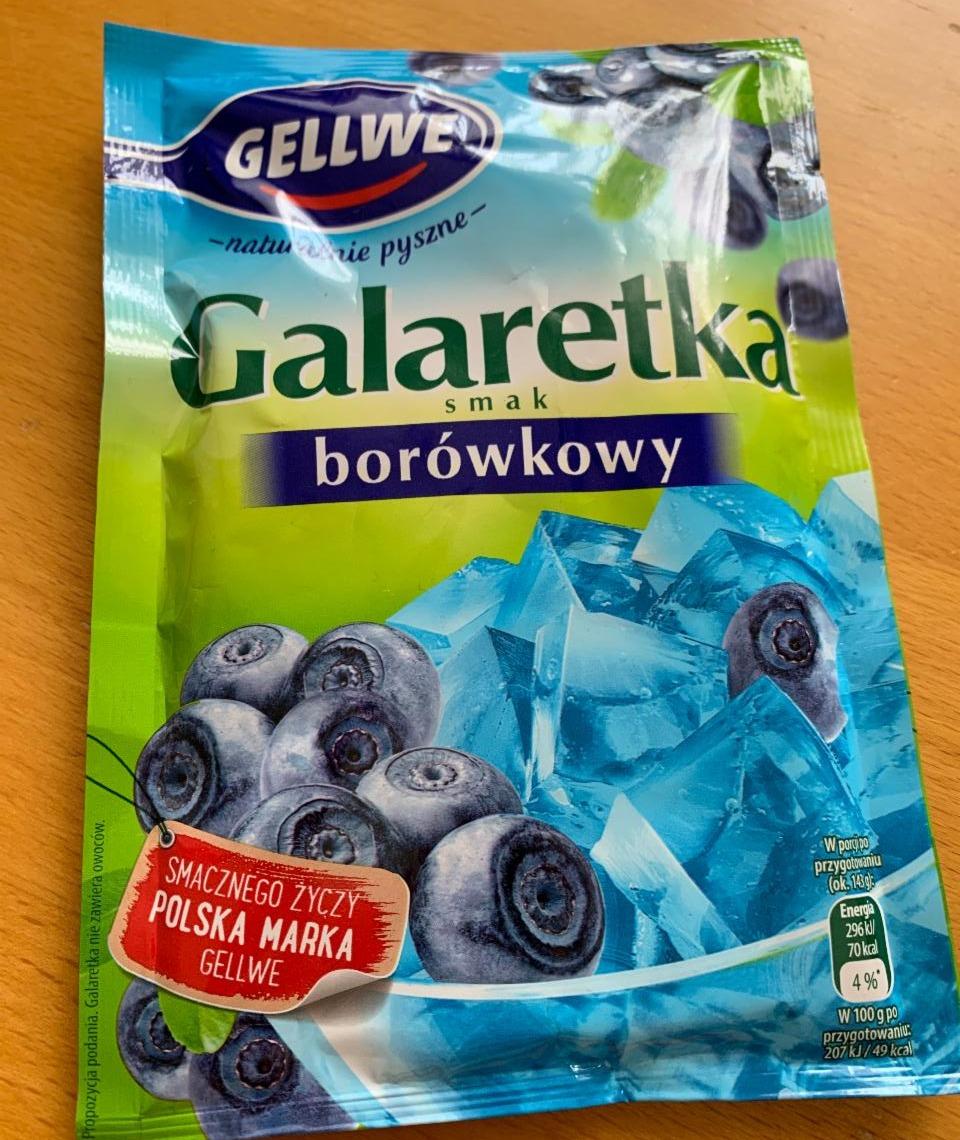 Zdjęcia - Galaretka smak borówkowy Gellwe