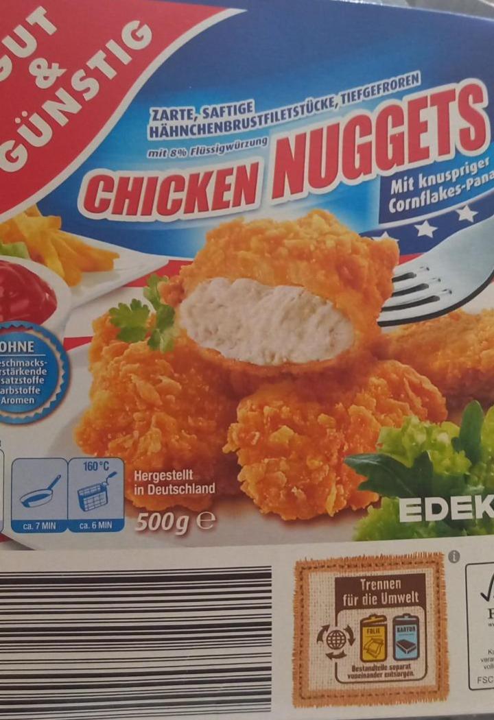 Zdjęcia - chicken nuggets Gut&Günstig