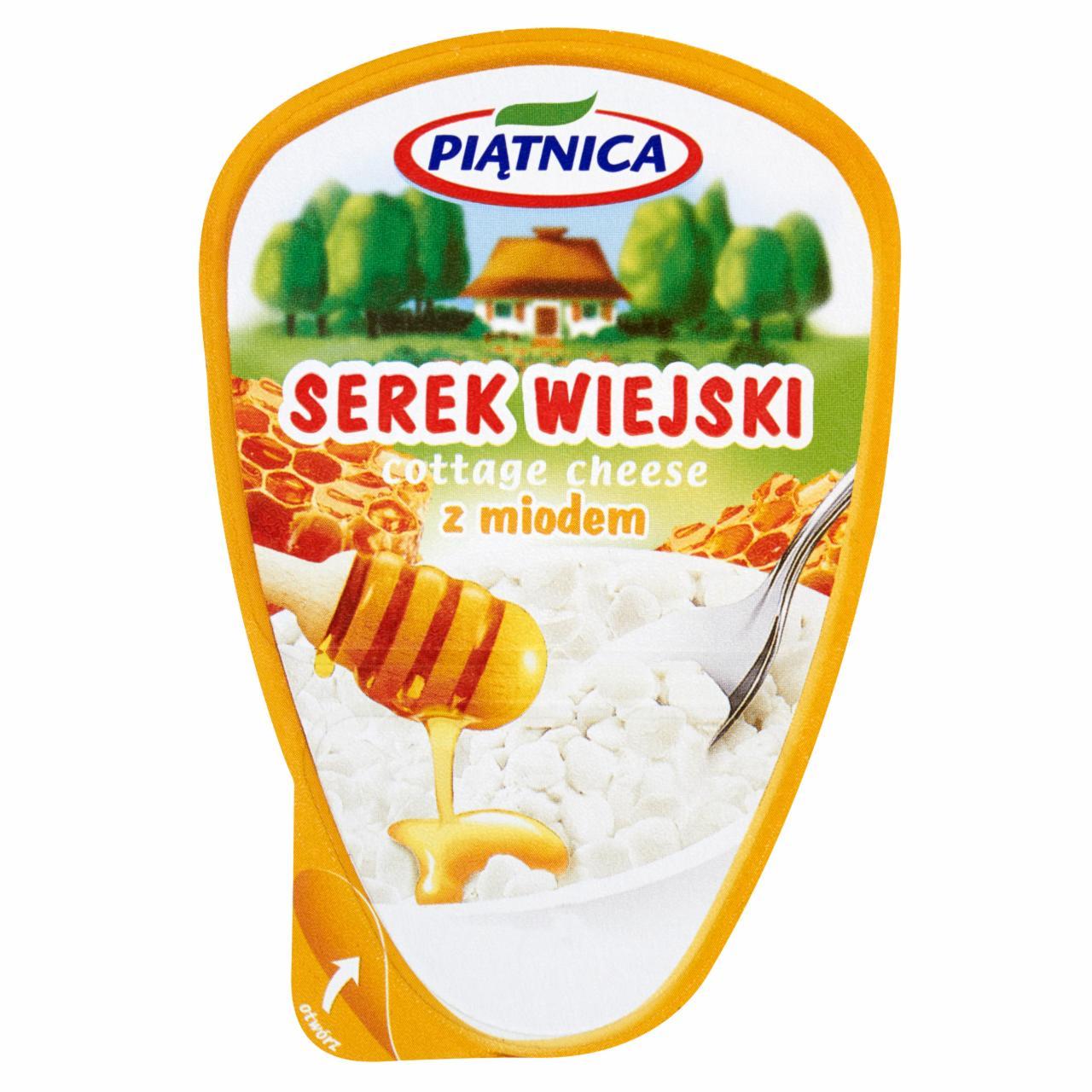 Zdjęcia - Serek wiejski z miodem Piątnica