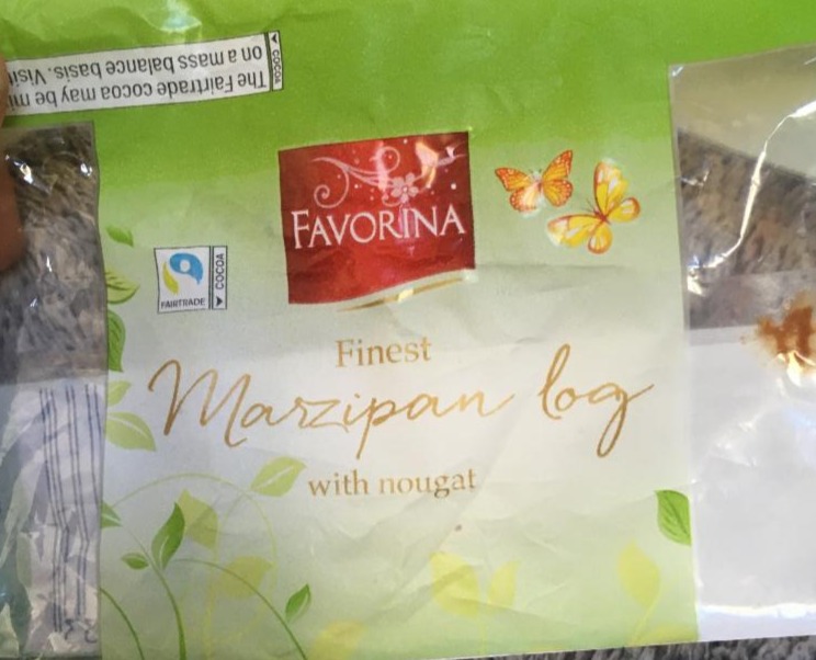 Zdjęcia - Finest Marzipan log with nougat Favorina