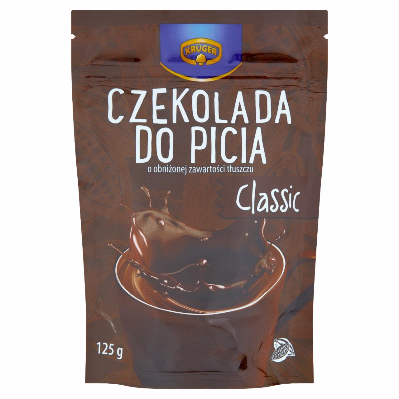 Zdjęcia - Krüger Classic Czekolada do picia o obniżonej zawartości tłuszczu 125 g