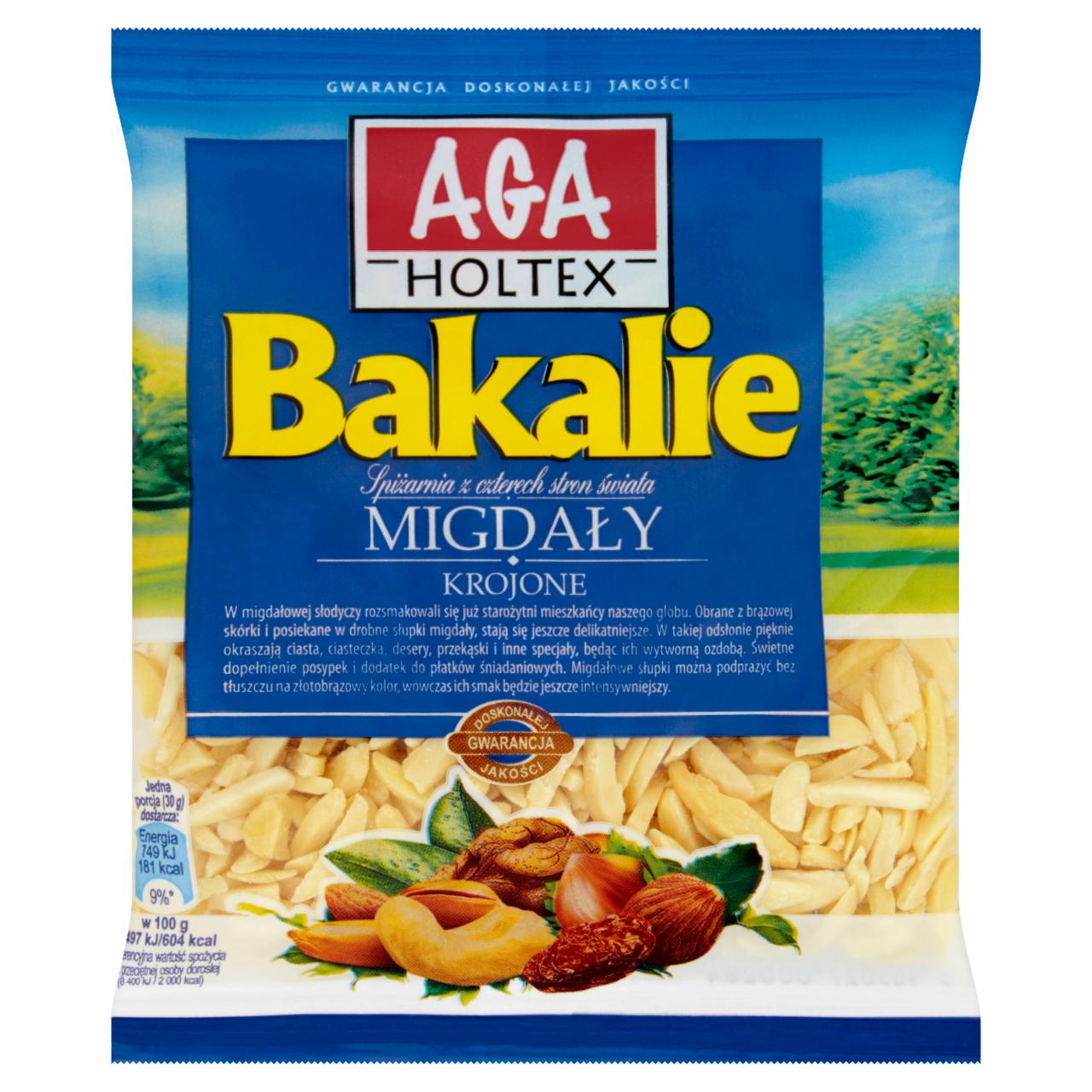 Zdjęcia - Bakalie Migdały krojone 50 g