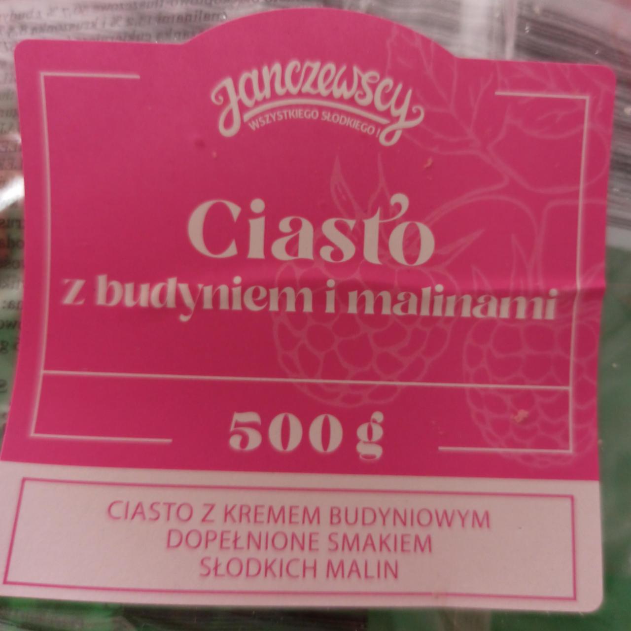 Zdjęcia - Ciasto z budynkiem i malinami Janczewscy