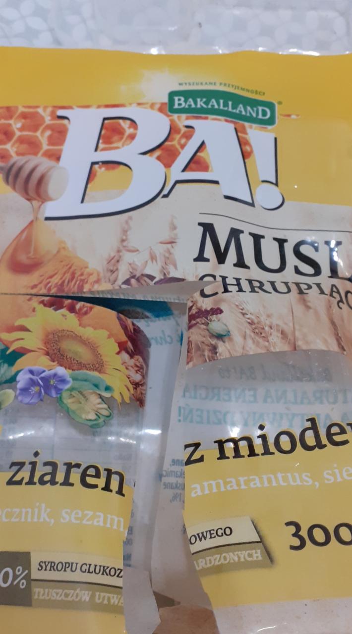 Zdjęcia - Bakalland Ba! Musli chrupiące 5 ziaren z miodem 300 g