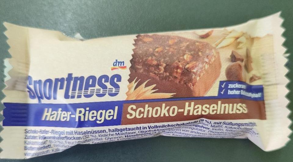 Zdjęcia - Hafer-Riegel Schoko-Haselnuss Sportness