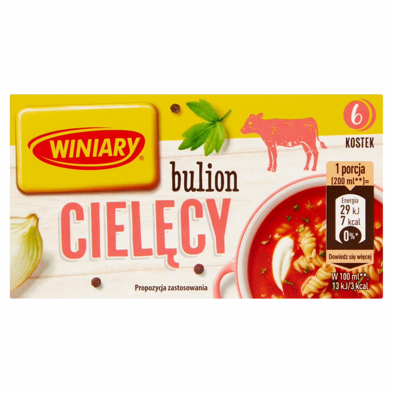 Zdjęcia - Winiary Bulion cielęcy 60 g (6 sztuk)