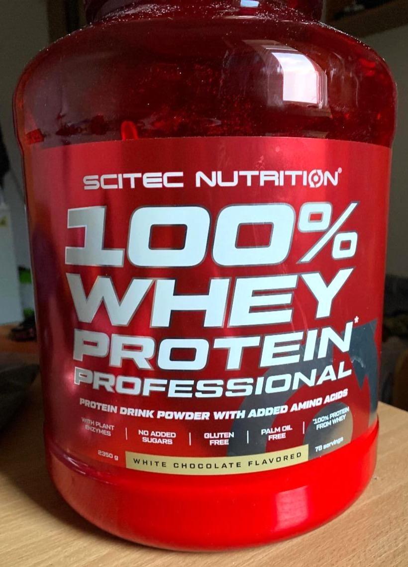 Zdjęcia - 100% whey protein professional White chocolate Scitec Nutrition