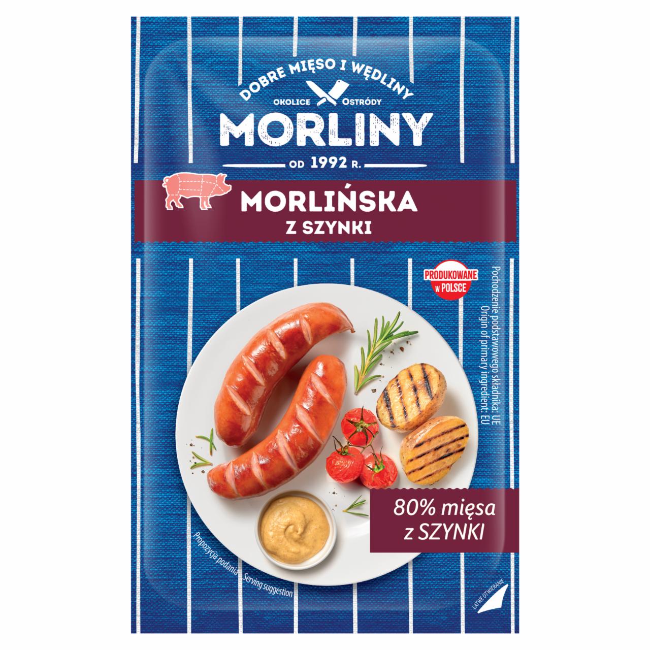 Zdjęcia - Morliny Kiełbasa morlińska z szynki 500 g