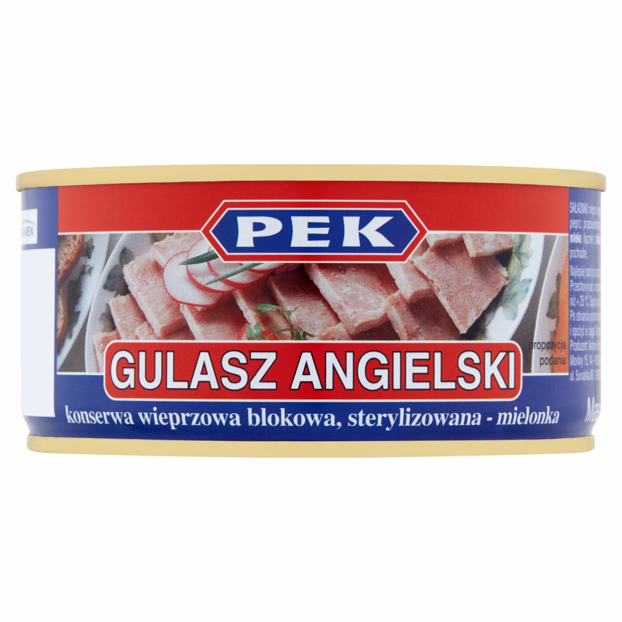 Zdjęcia - Pek Konserwa gulasz angielski 300 g