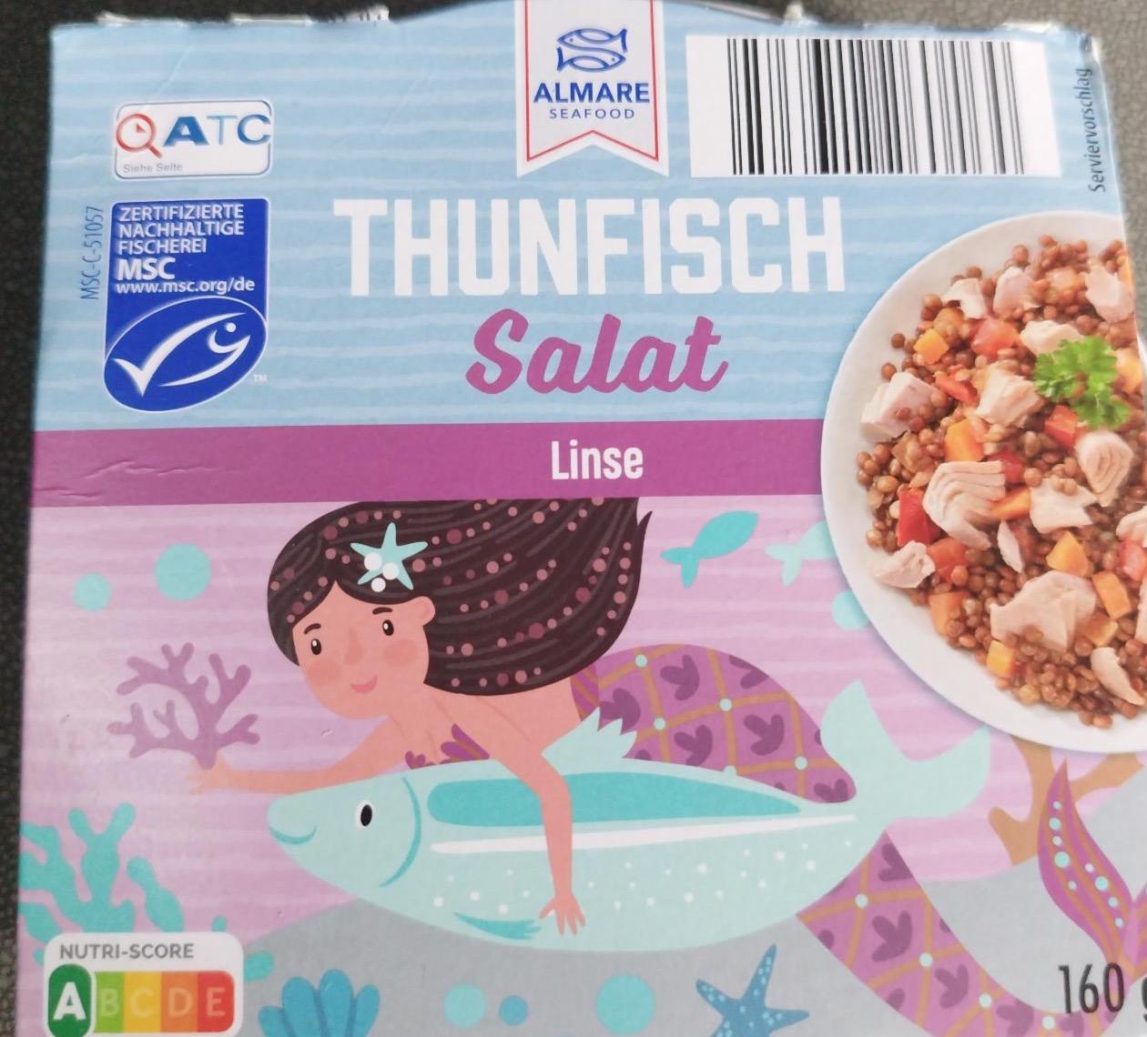 Zdjęcia - Thunfisch salat linse Almare seafood