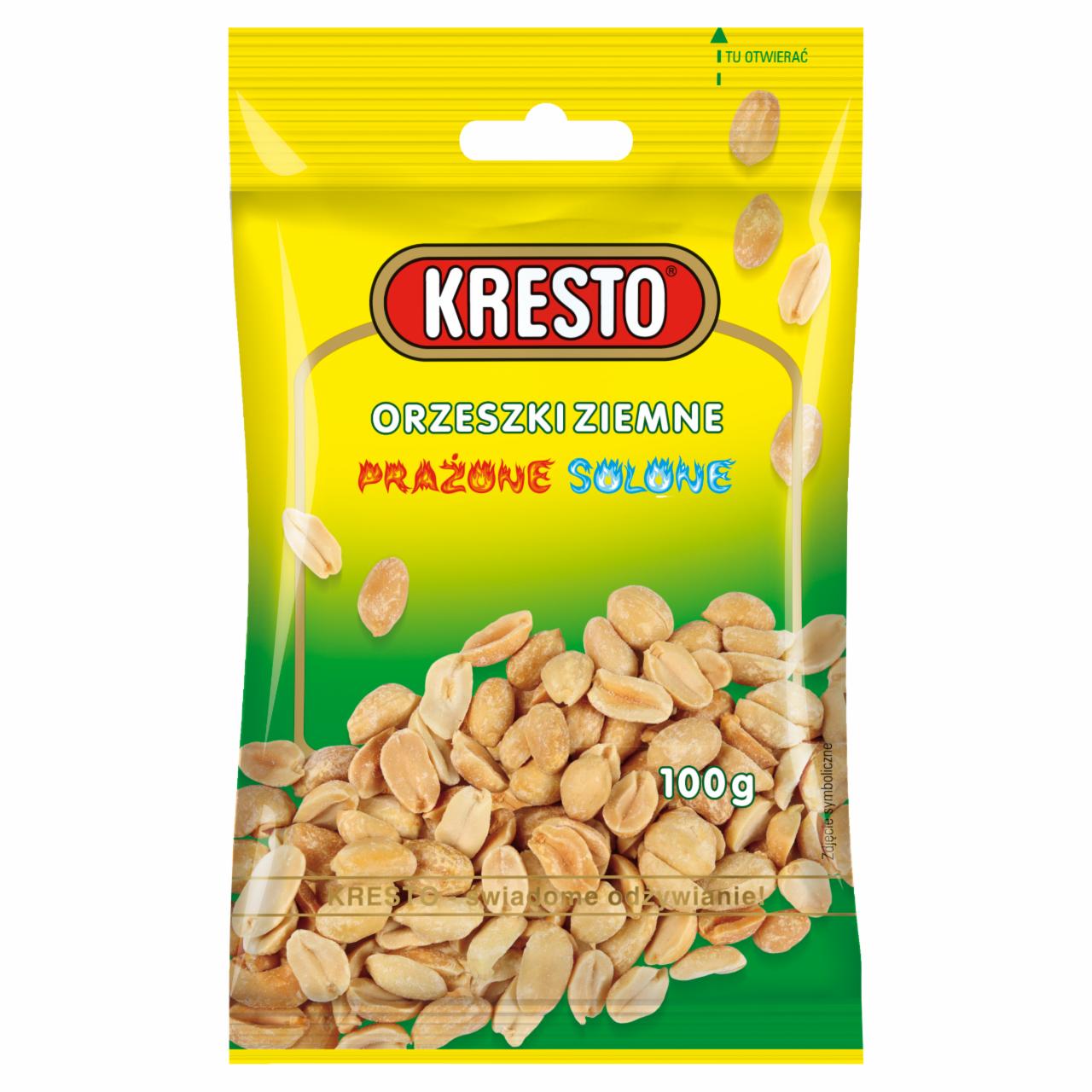 Zdjęcia - KRESTO Orzeszki ziemne prażone solone 100 g