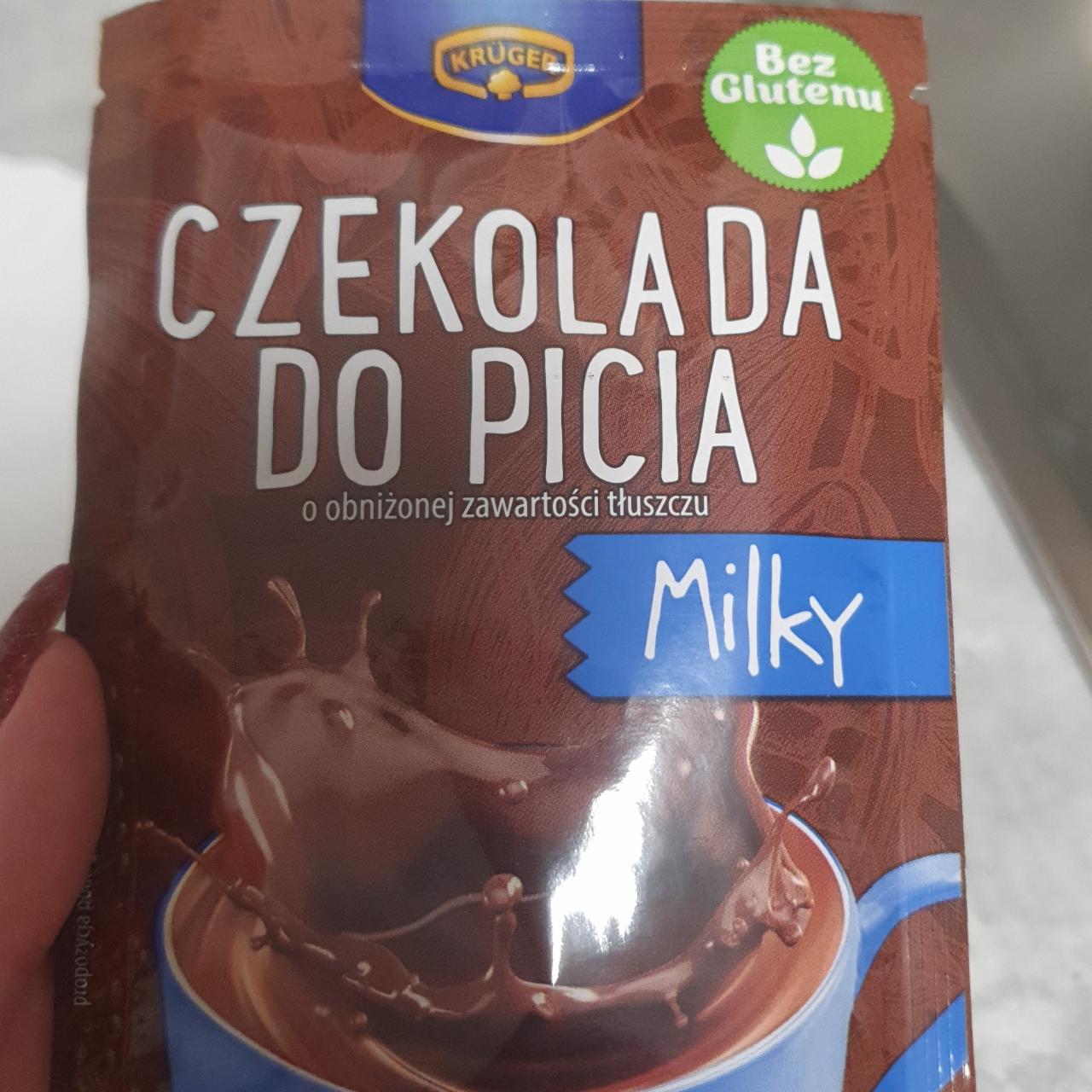 Zdjęcia - Krüger Milky Czekolada do picia o obniżonej zawartości tłuszczu 25 g