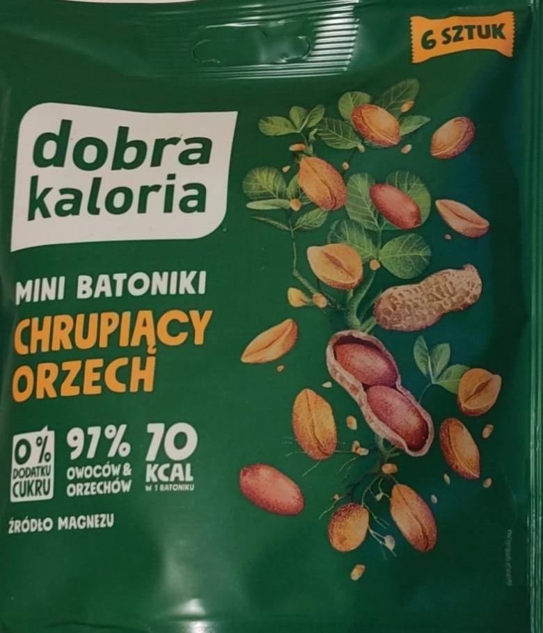 Zdjęcia - Mini batoniki chrupiący orzech Dobra kaloria