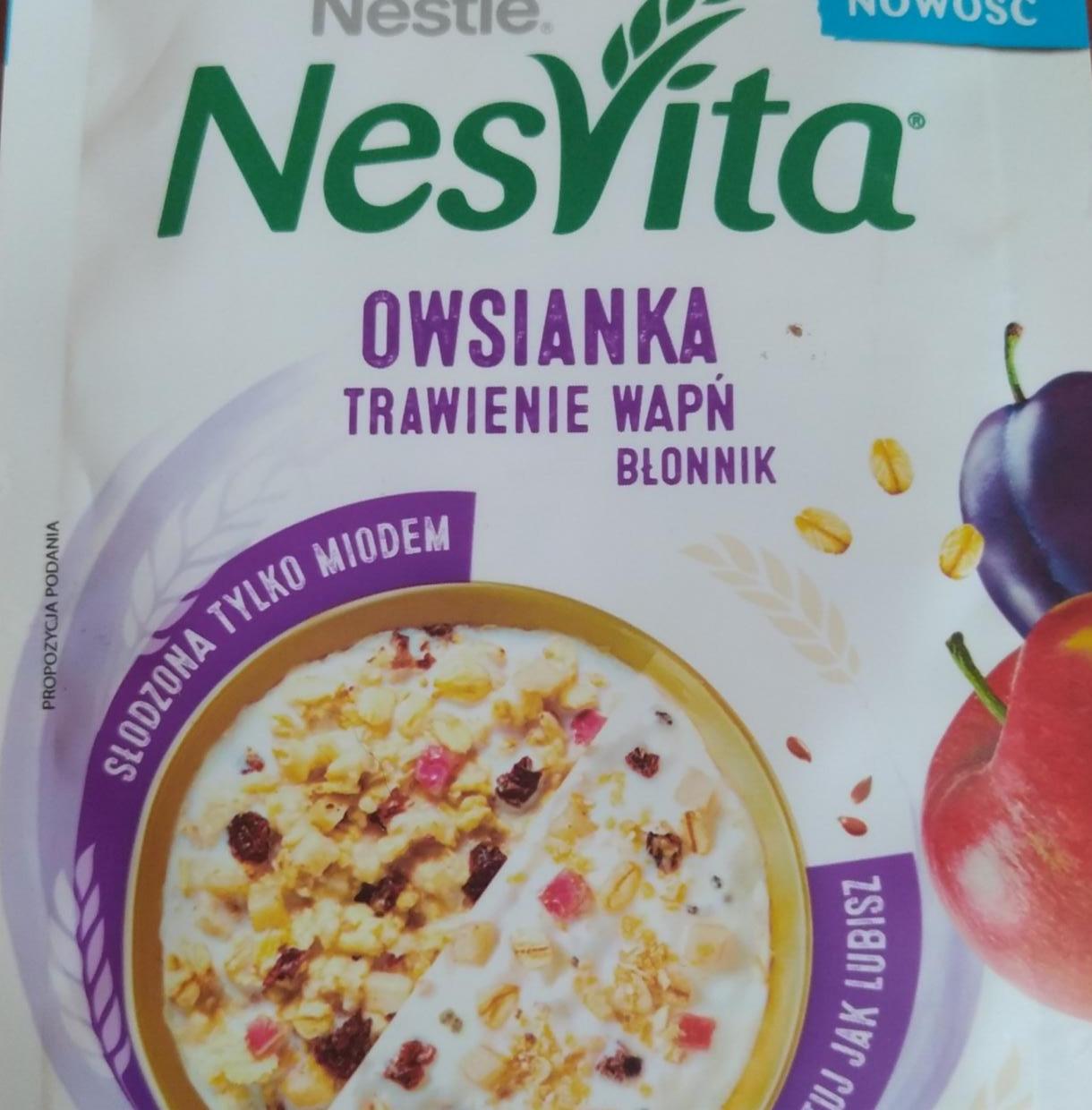 Zdjęcia - Owsianka trawienie wapń blonnik Nesvita