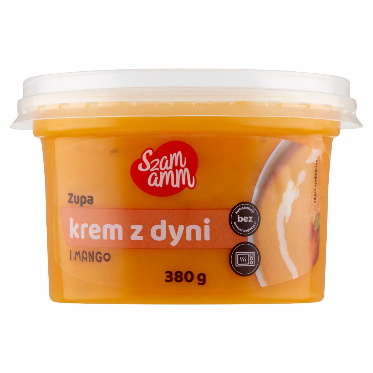 Zdjęcia - Szamamm Zupa krem z dyni i mango 380 g