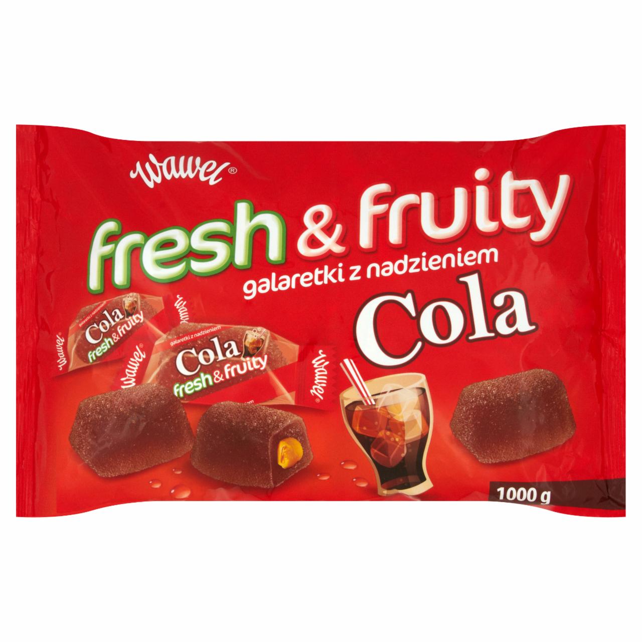 Zdjęcia - Wawel Fresh & Fruity Cola Galaretki z nadzieniem 1000 g