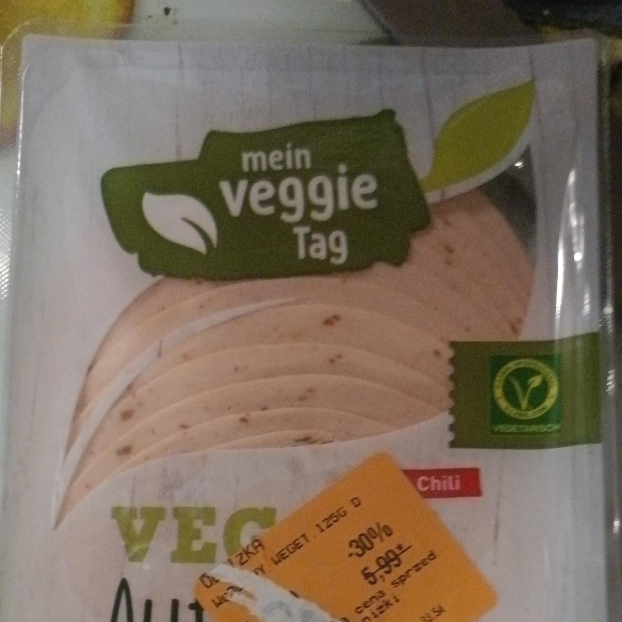 Zdjęcia - Wegetariańska wędlina w plastrach z chilli Mein veggie tag