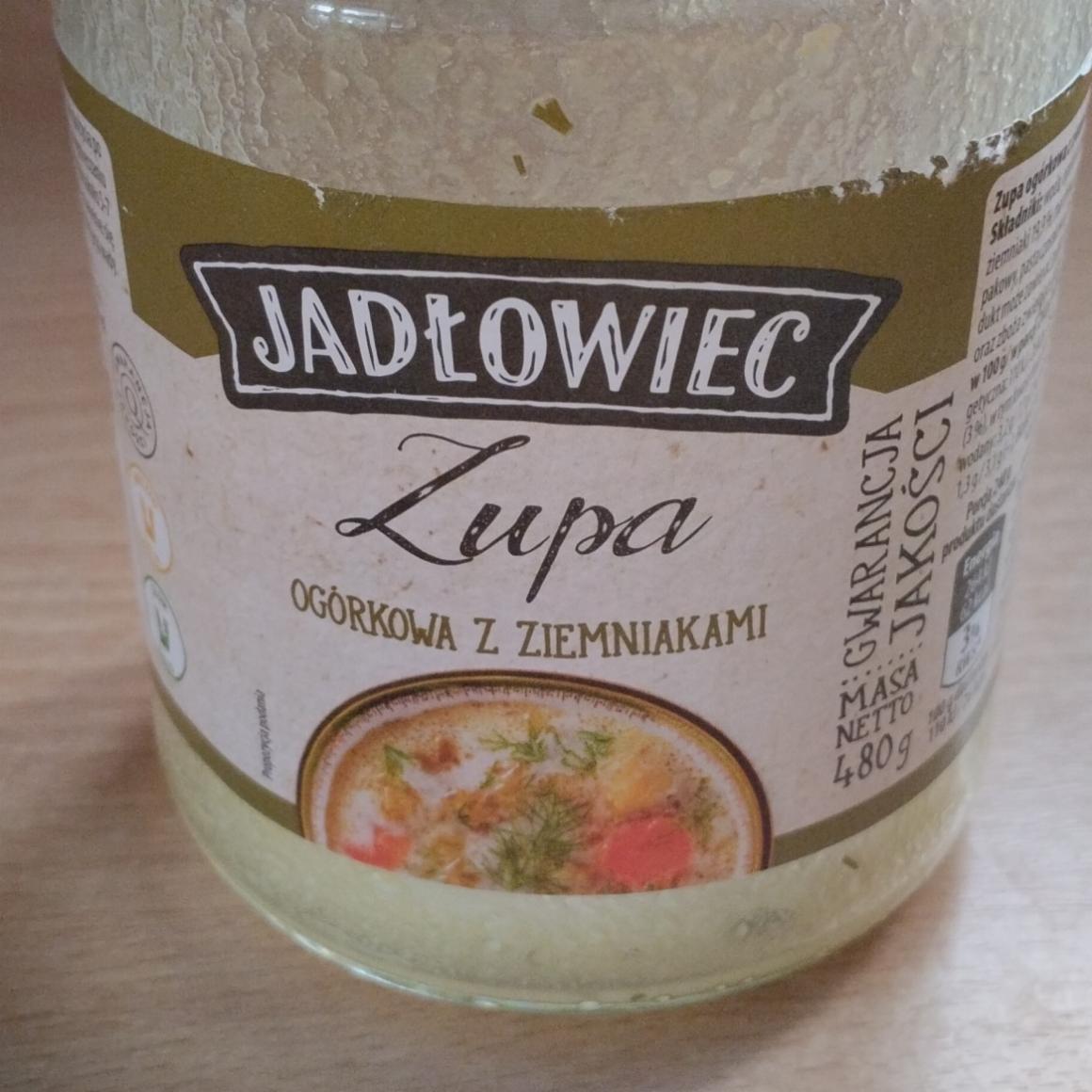 Zdjęcia - Zupa ogórkowa z ziemniakami Jadłowiec