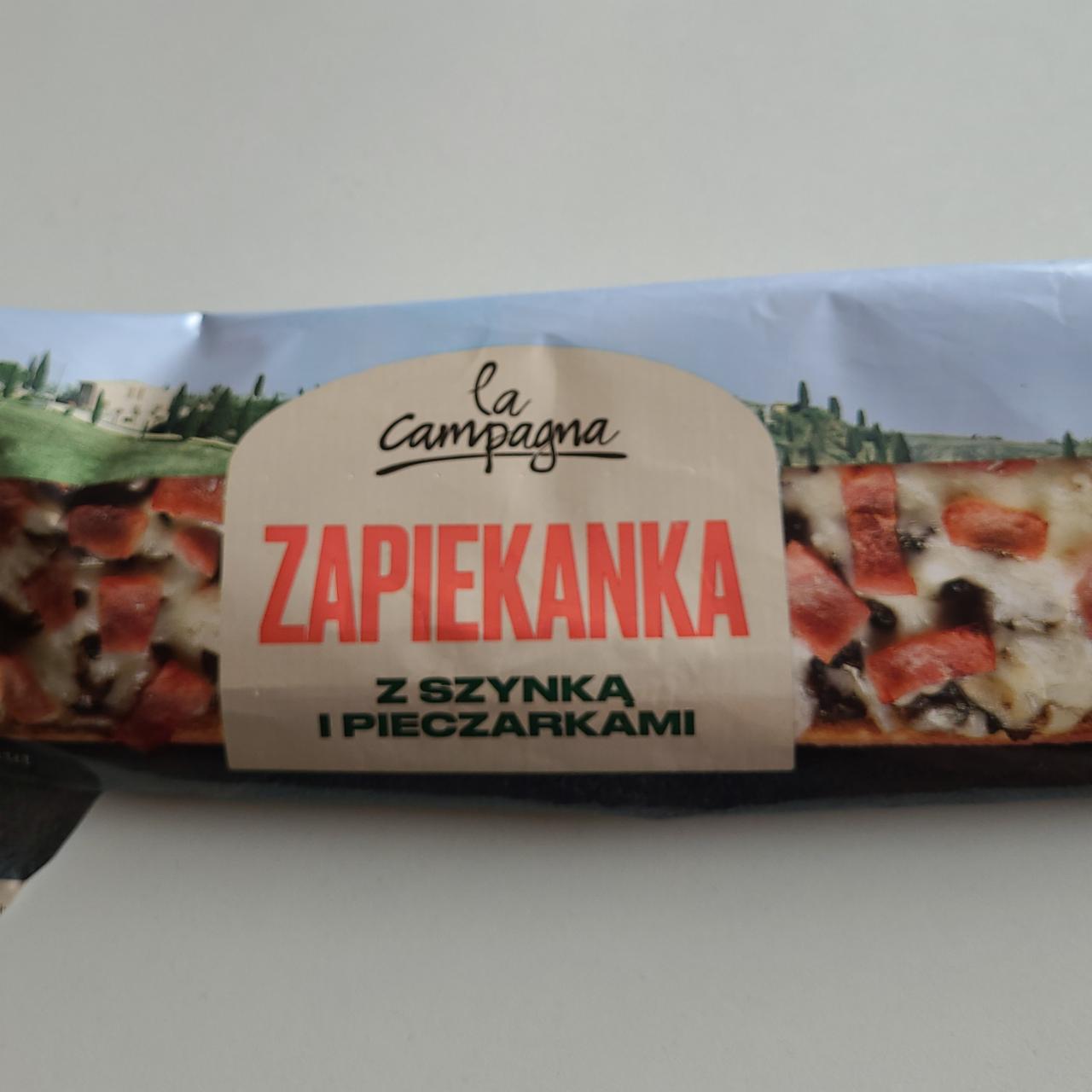 Zdjęcia - Zapiekanka z szynką i pieczarkami La campagna