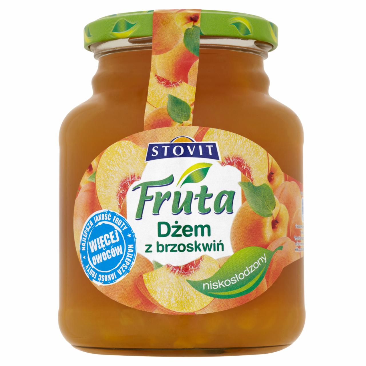 Zdjęcia - Stovit Fruta Dżem z brzoskwiń niskosłodzony 500 g