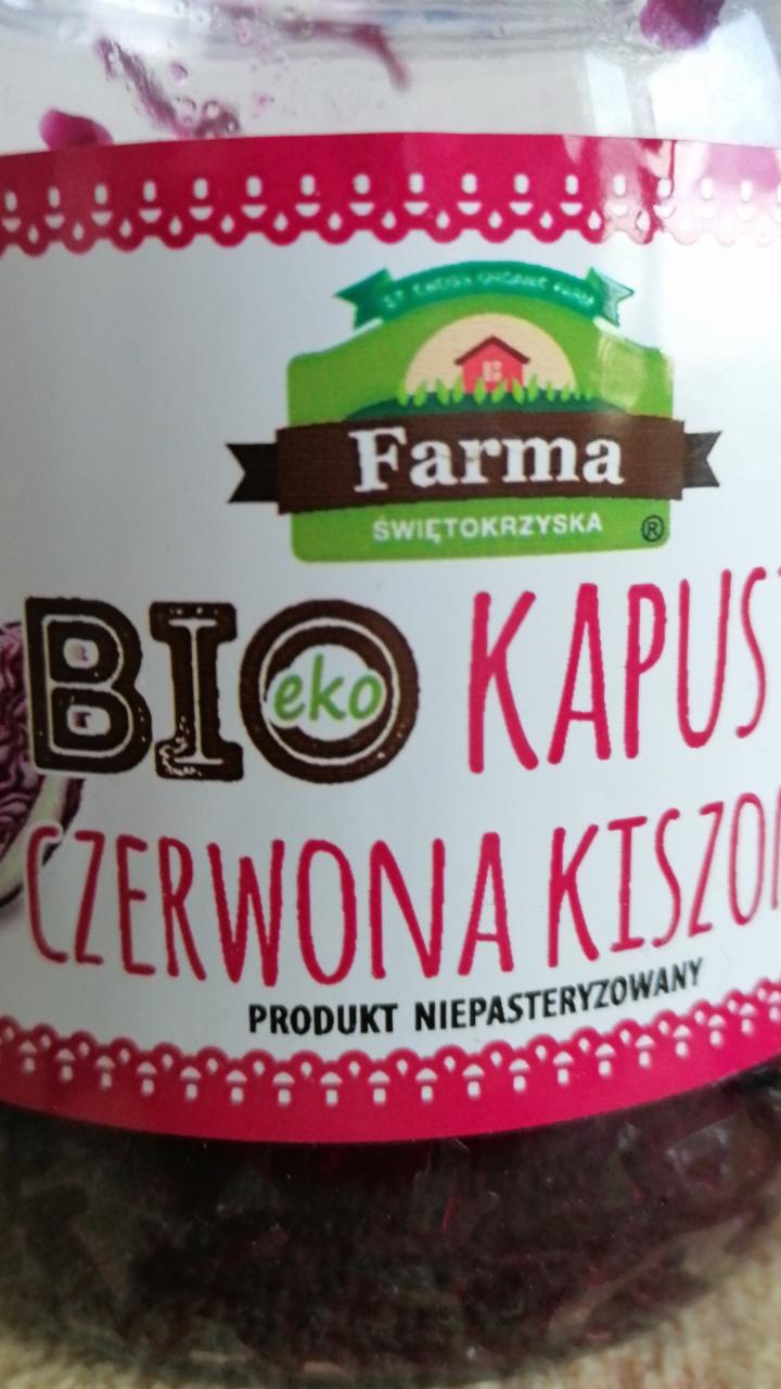 Zdjęcia - Bio Kapusta czerwona kiszona farma