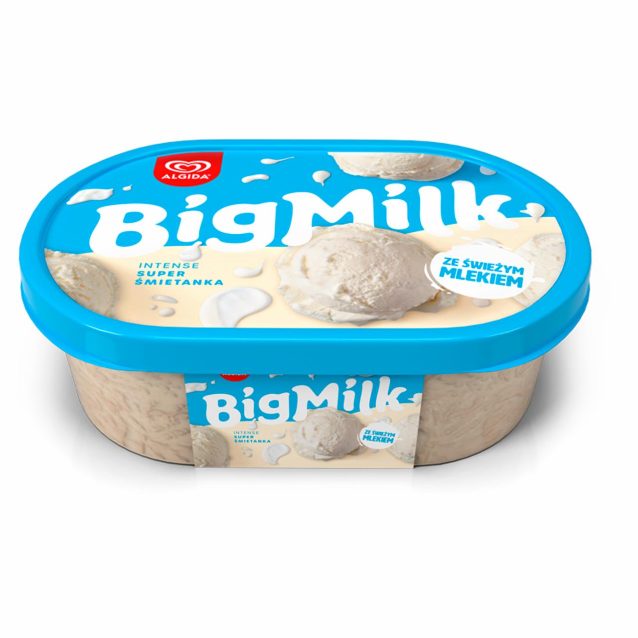 Zdjęcia - Big Milk Intense Lody super śmietanka 1000 ml