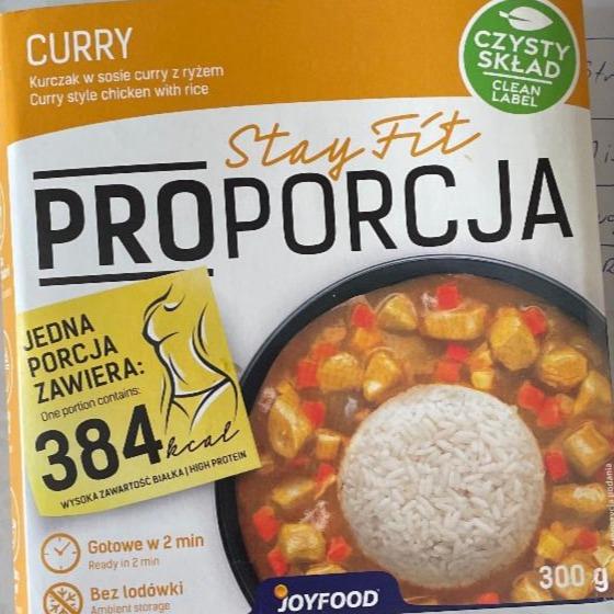 Zdjęcia - kurczak w sosie curry z ryżem JOYFOOD