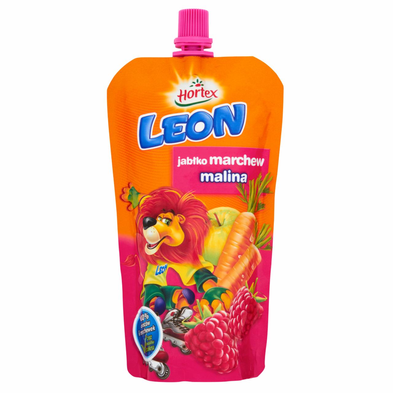 Zdjęcia - Hortex Leon Jabłko marchew malina Sok 200 ml