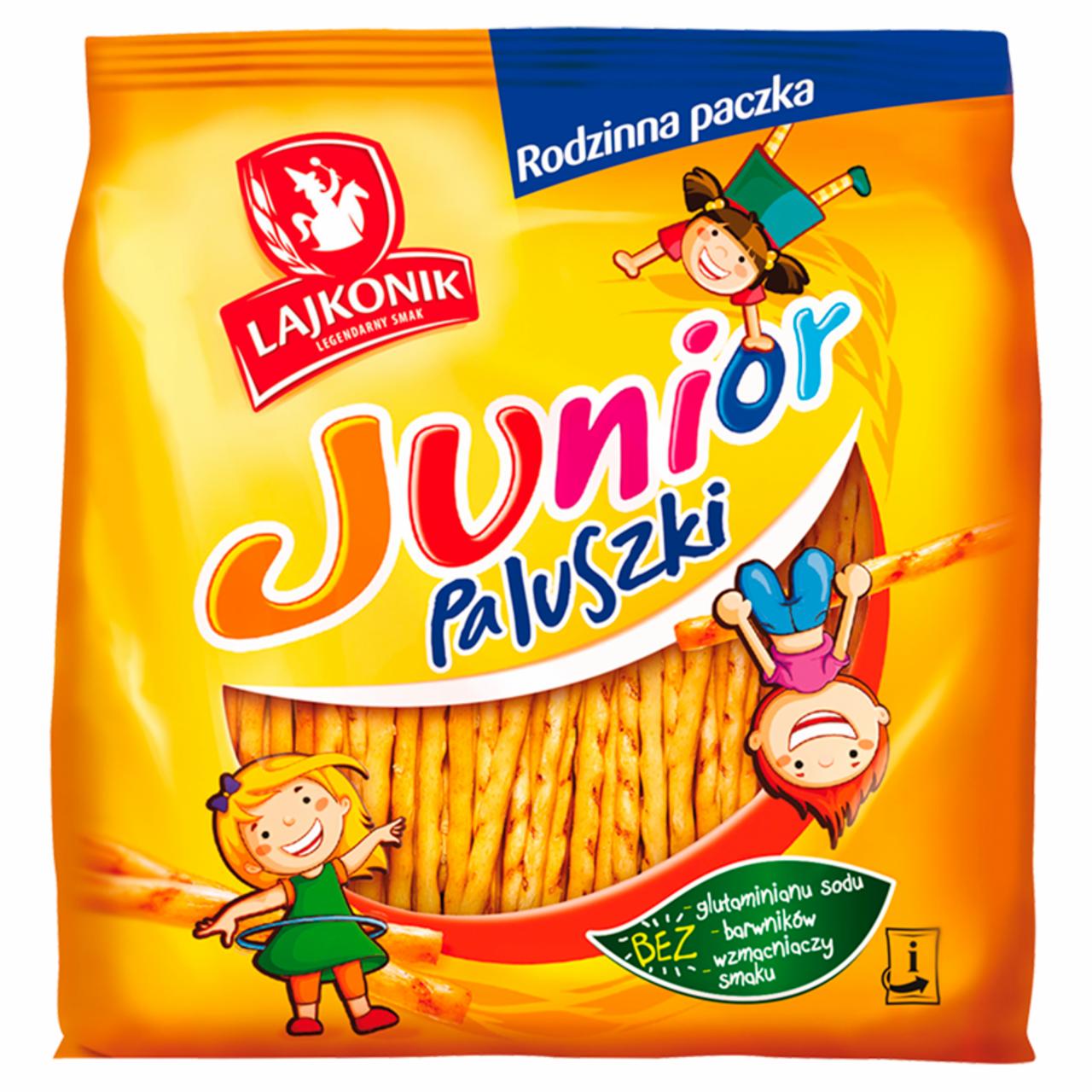 Zdjęcia - Lajkonik Junior Paluszki o smaku waniliowym 280 g