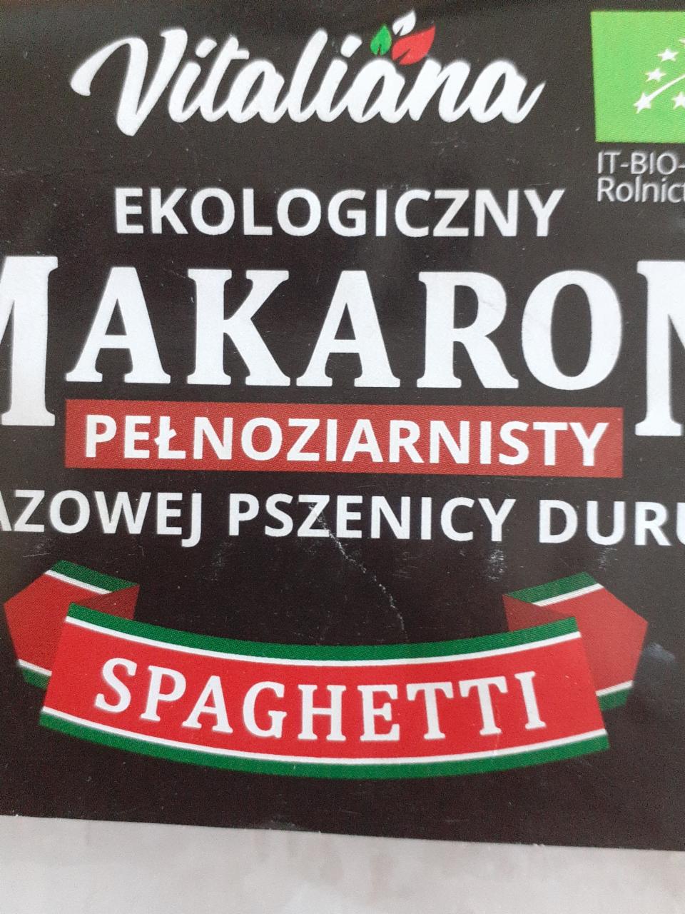 Zdjęcia - Makaron pełnoziarnisty vitaliana