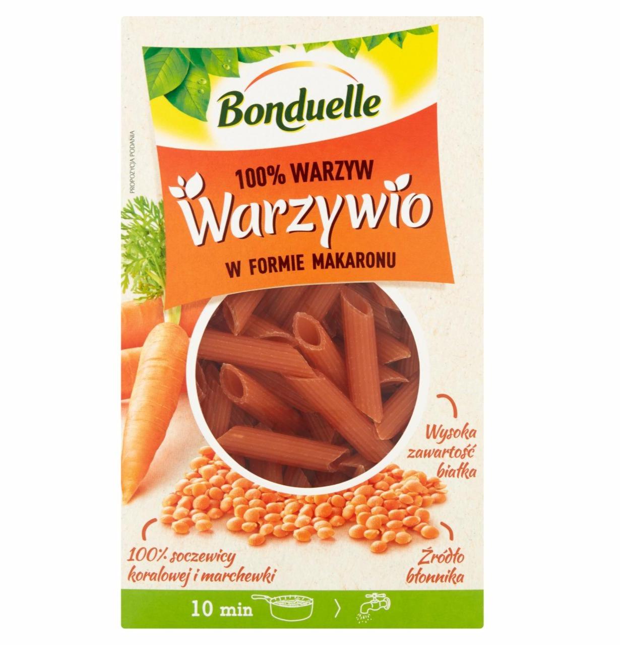 Zdjęcia - Bonduelle Warzywio Warzywa w formie makaronu z soczewicy koralowej i marchewki 250 g