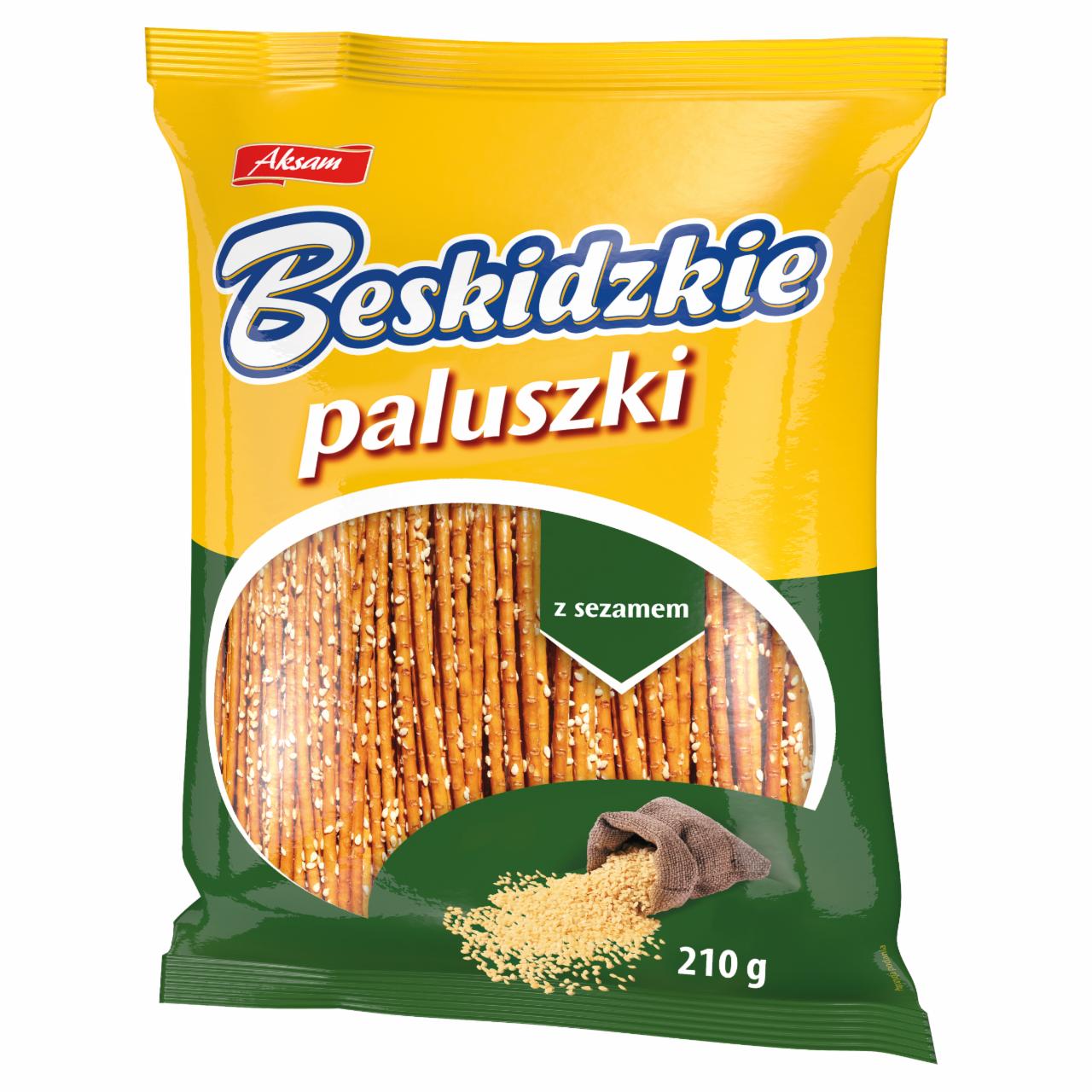 Zdjęcia - Beskidzkie Paluszki z sezamem Aksam