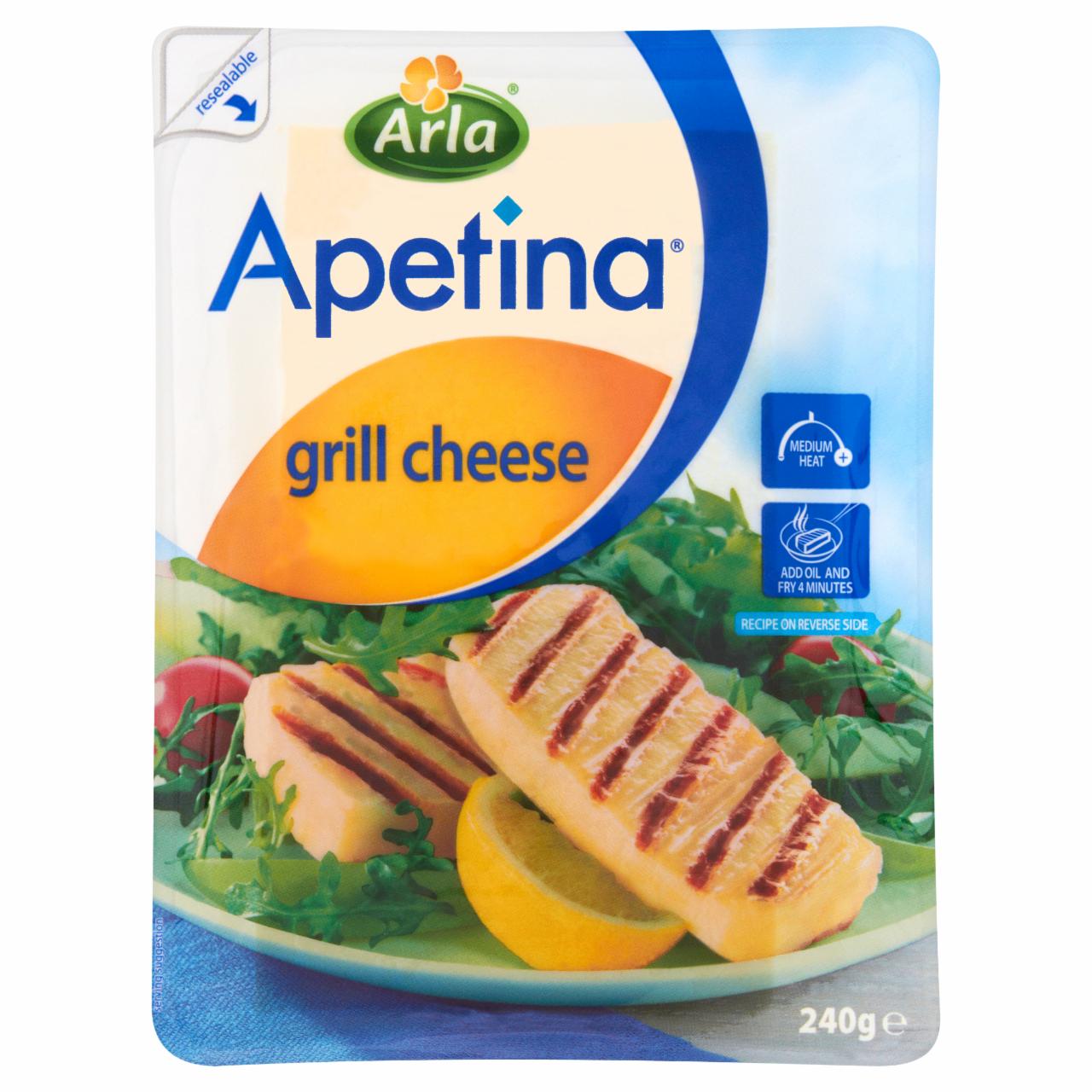 Zdjęcia - Arla Apetina Grill Cheese Pełnotłusty ser dojrzewający 240 g