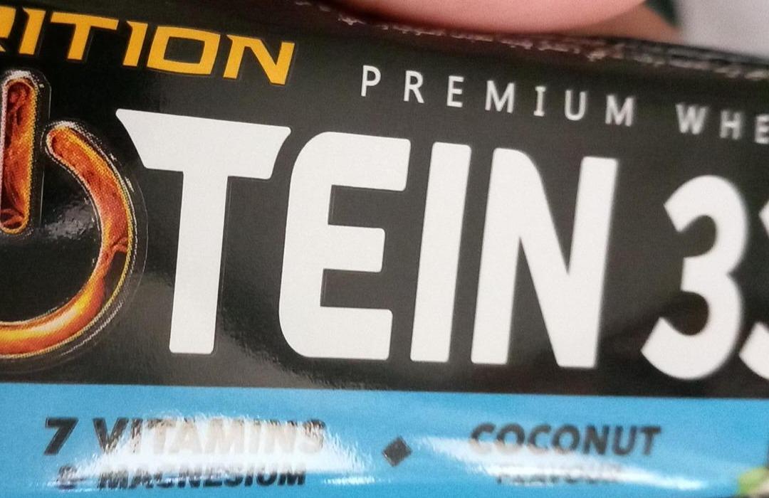 Zdjęcia - Protein bar Protein 33% coconut flavour Go on nutrition