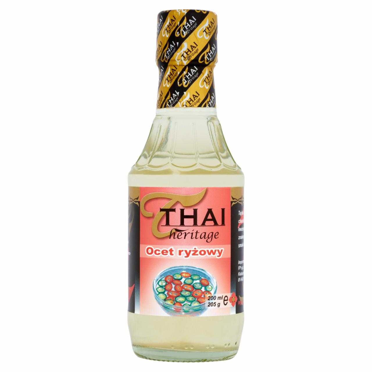 Zdjęcia - Thai Heritage Ocet ryżowy 200 ml