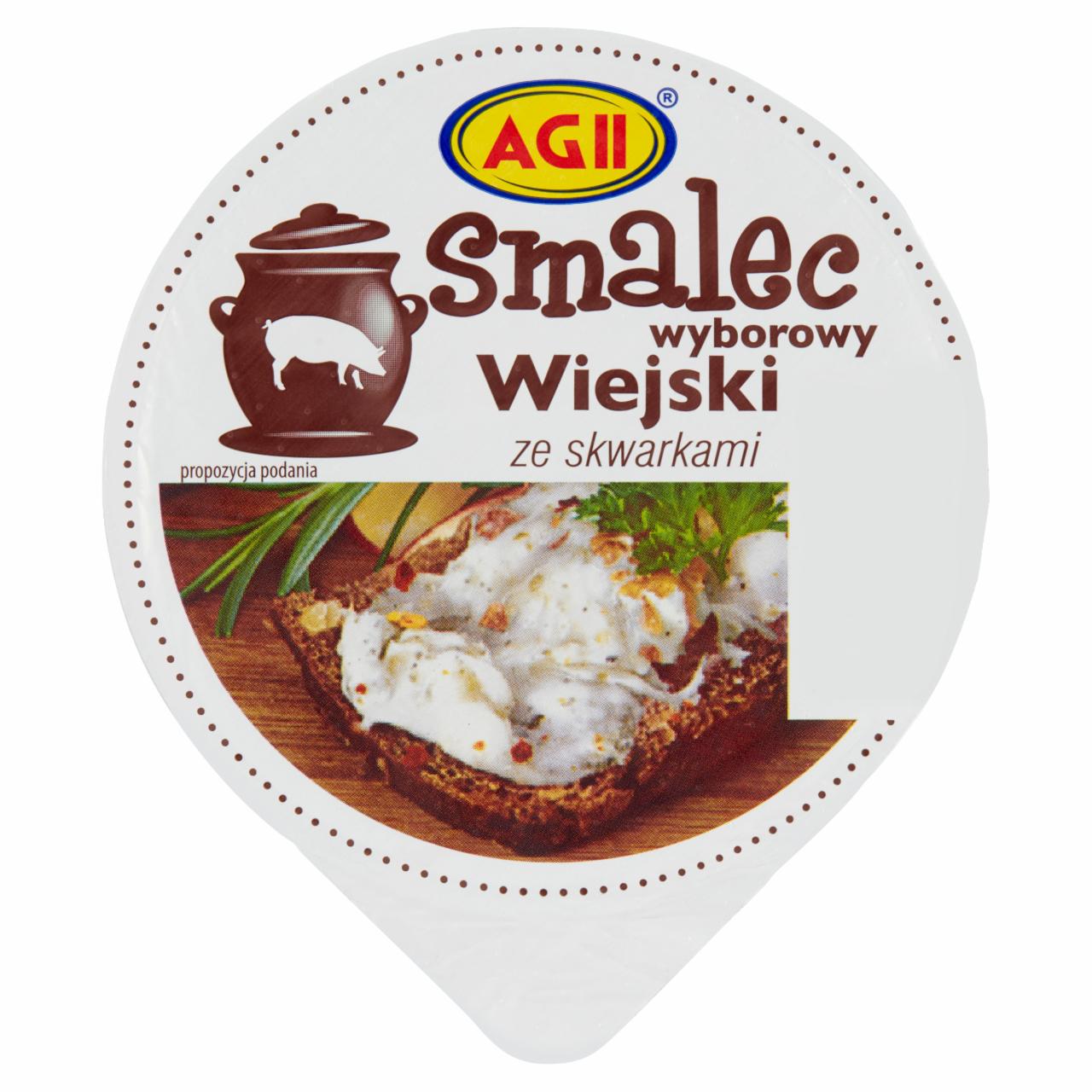 Zdjęcia - Smalec wyborowy wiejski ze skwarkami 180 g