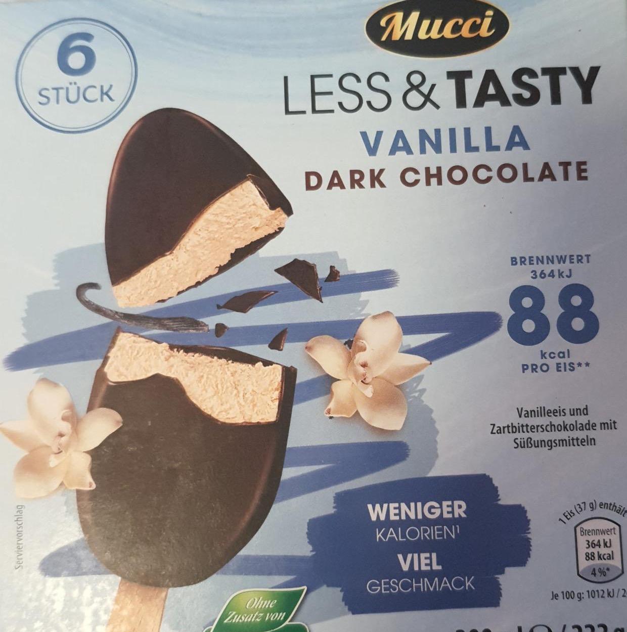 Zdjęcia - Mucci vanilla dark chocolate