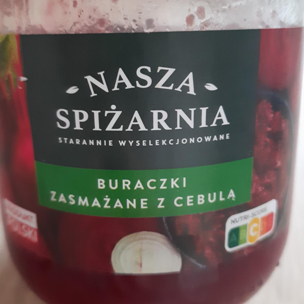 Zdjęcia - Buraczki zasmażane z cebulką Nasza Spiżarnia