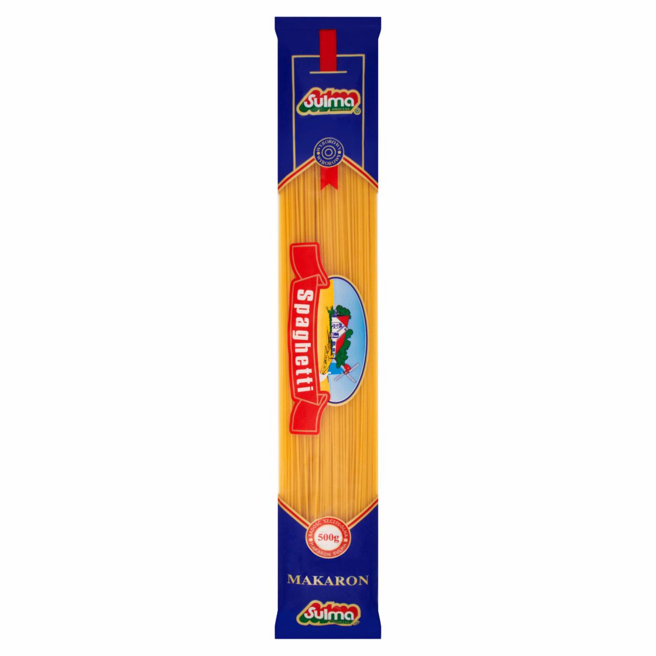 Zdjęcia - Sulma Makaron Wyborowy Spaghetti 500 g