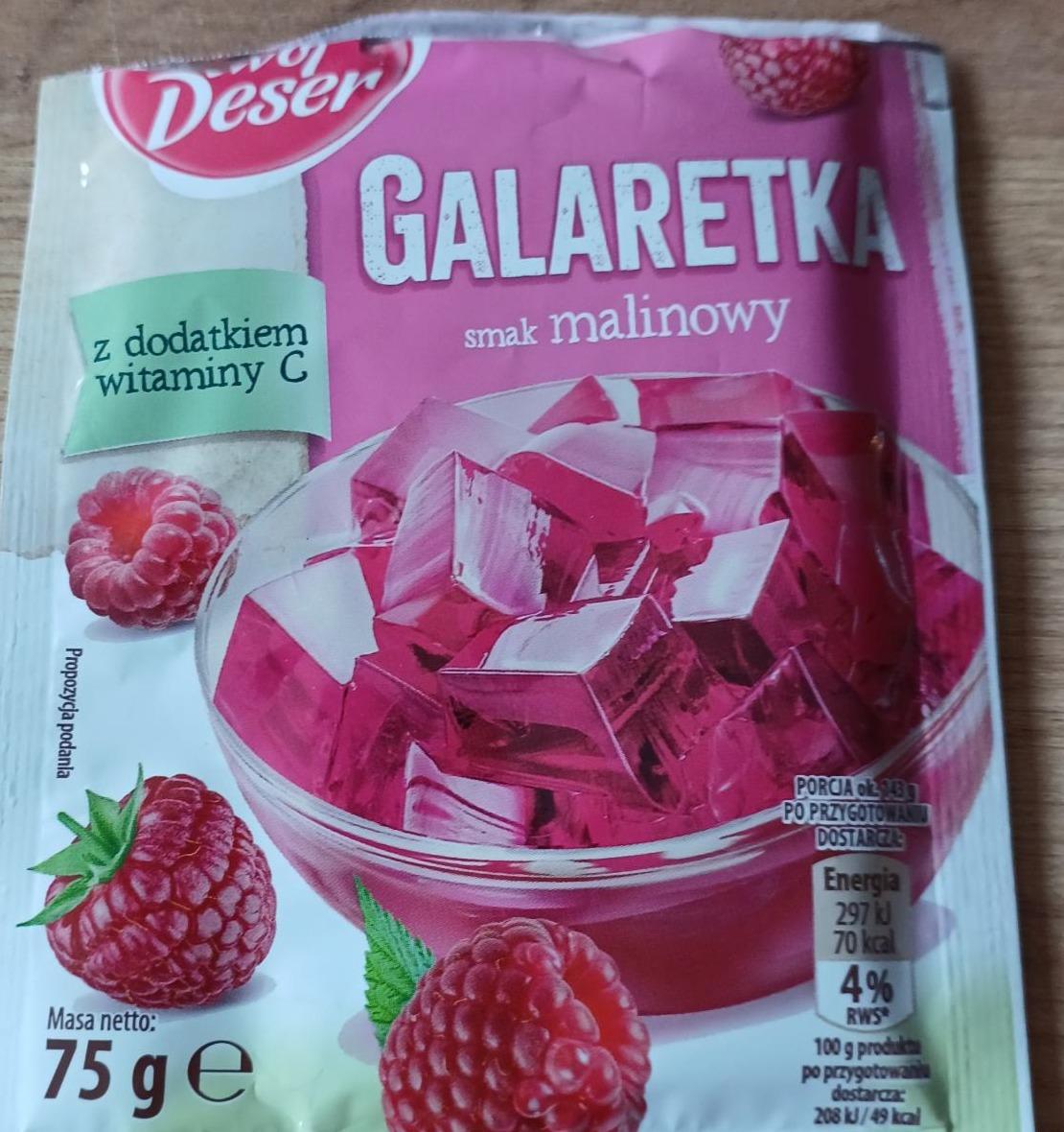 Zdjęcia - Galaretka o smaku malinowym Twój deser