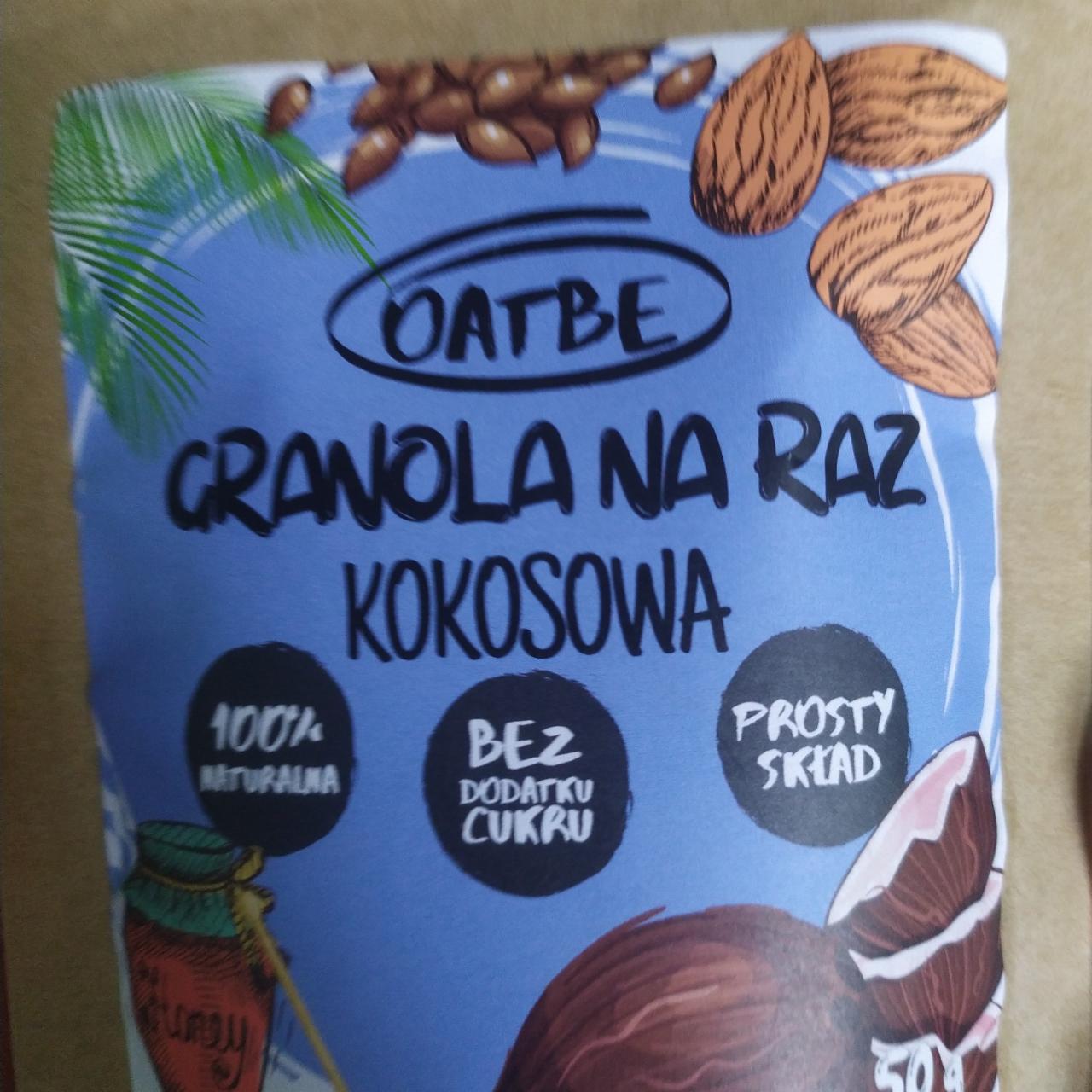 Zdjęcia - Granola na raz Kokosowa OATBE