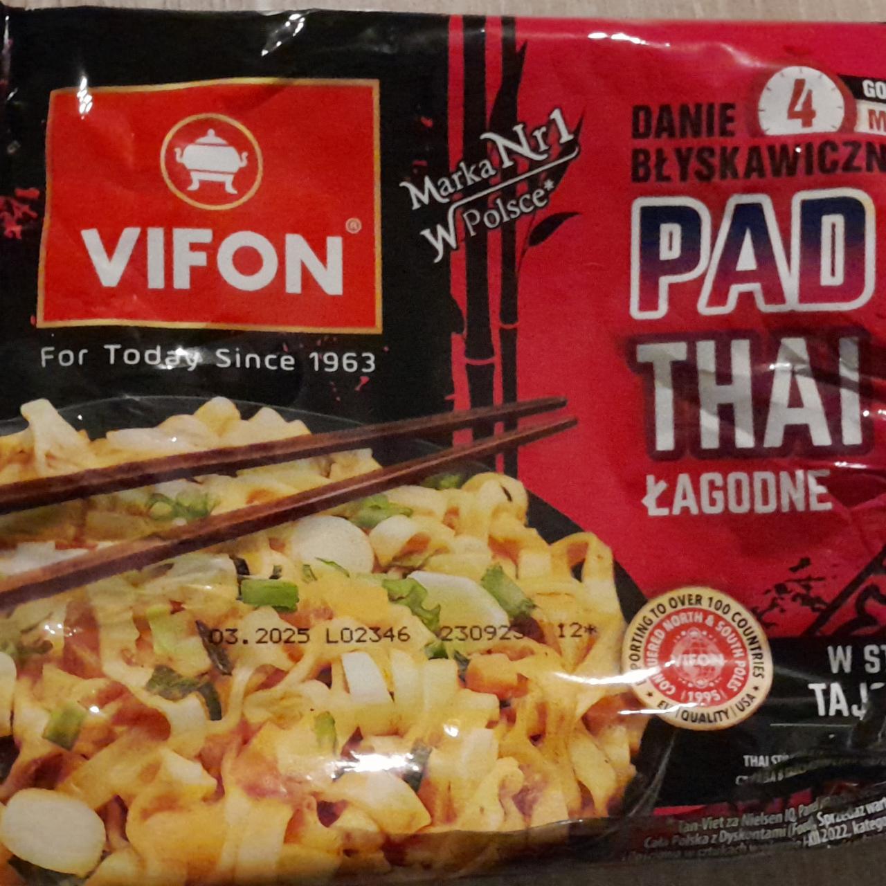 Zdjęcia - Danie błyskawiczne pad thai łagodne Vifon