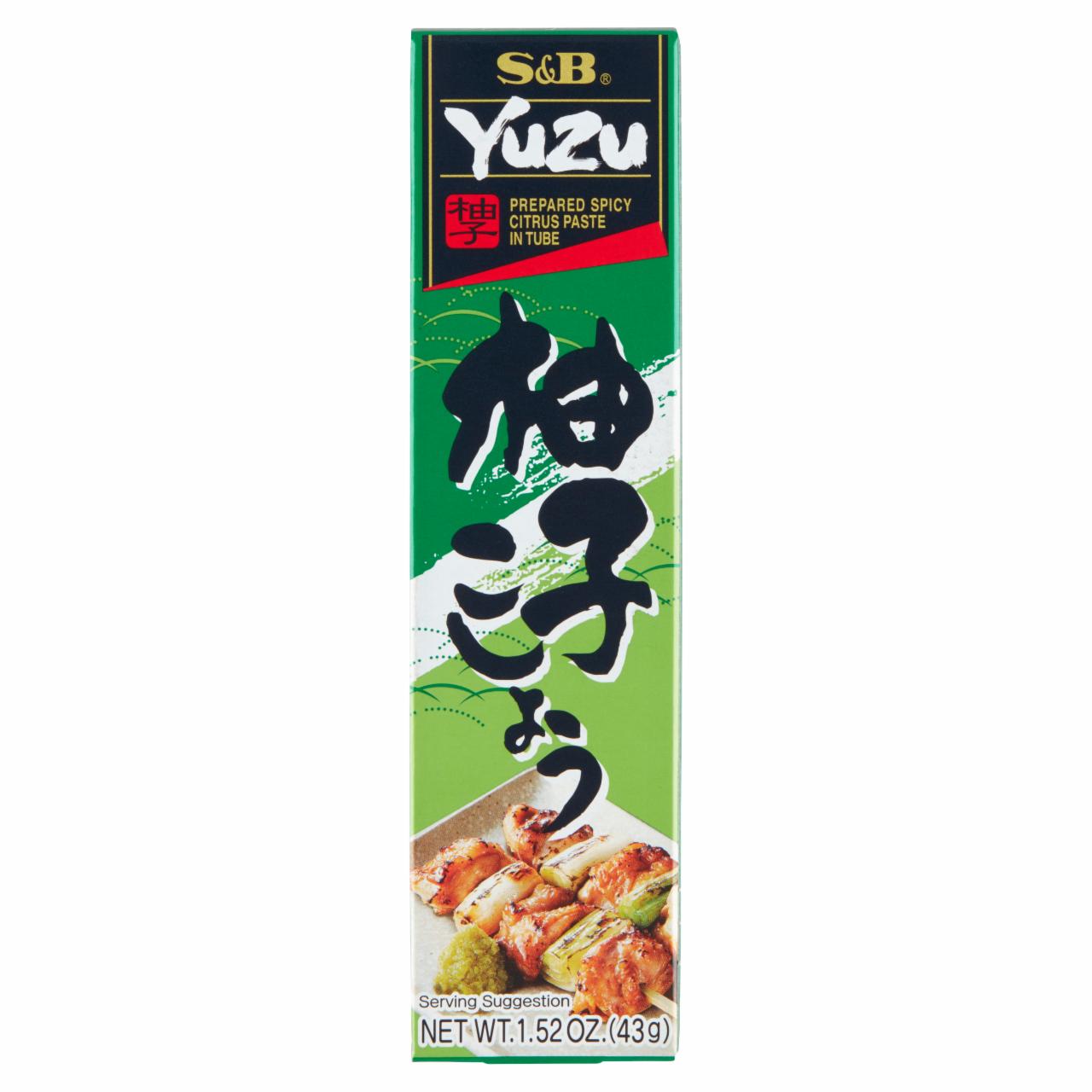 Zdjęcia - S&B Ostra pasta z yuzu 43 g