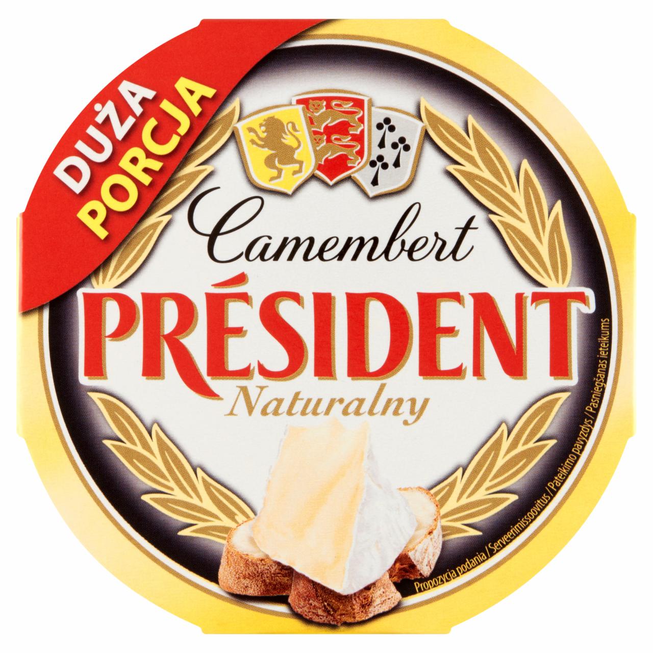 Zdjęcia - Ser Camembert naturalny Président