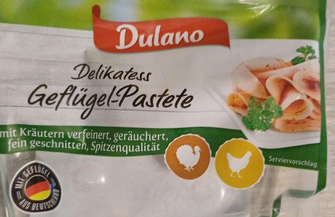 Zdjęcia - Delikatess Geflügel-Pastete Dulano