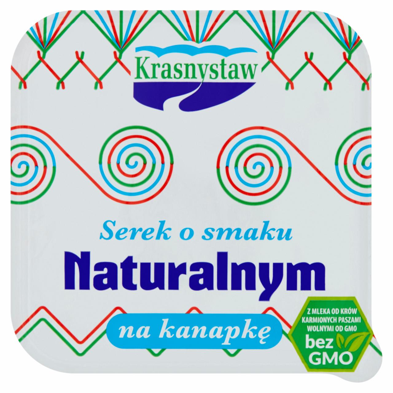 Zdjęcia - Krasnystaw Serek o smaku naturalnym 100 g