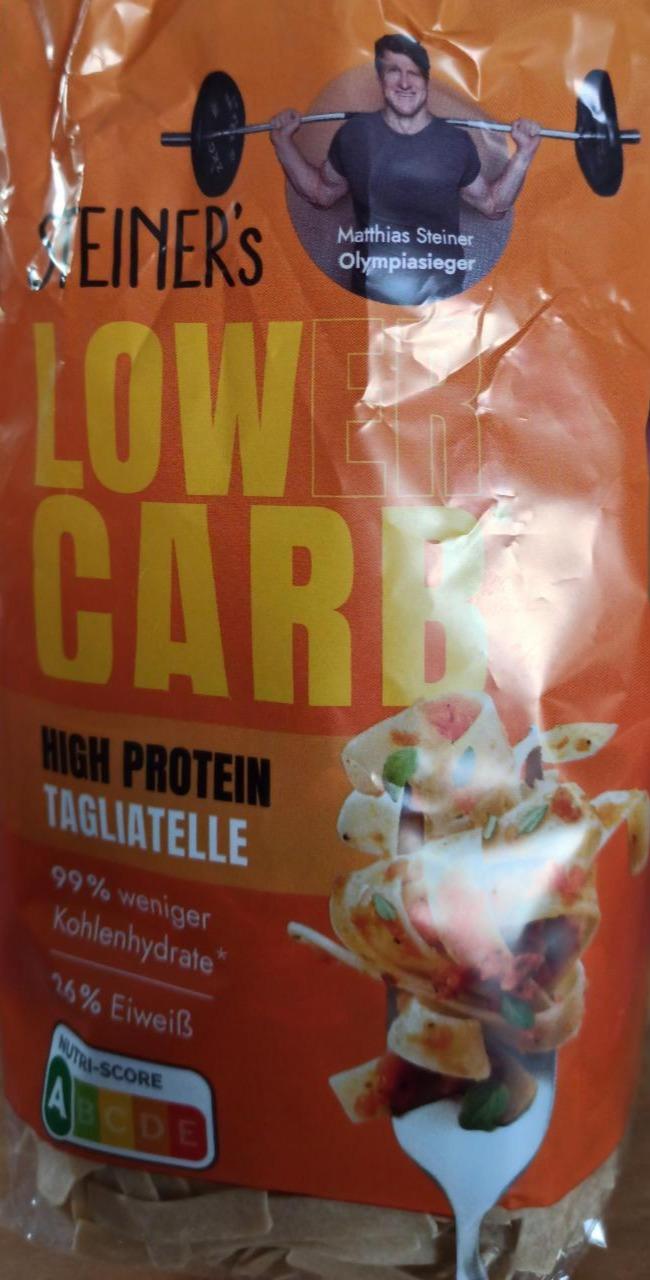 Zdjęcia - Lower carb high protein tagliatelle Steiner's