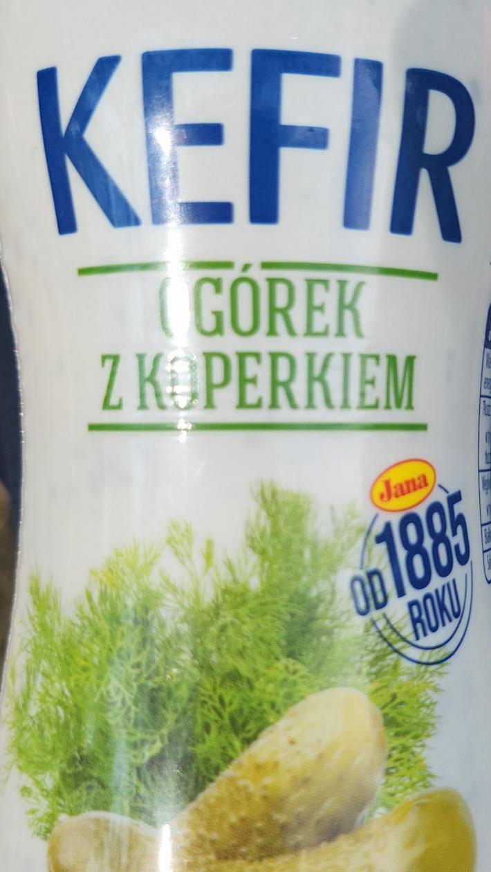 Zdjęcia - Kefir z ogórkiem i koperkiem Jana