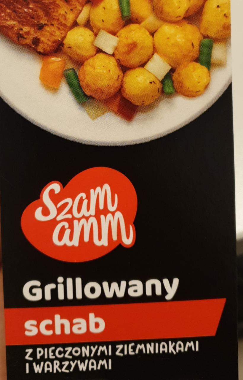 Zdjęcia - Grillowany schab z pieczonymi ziemniakami i warzywyami Szam amm