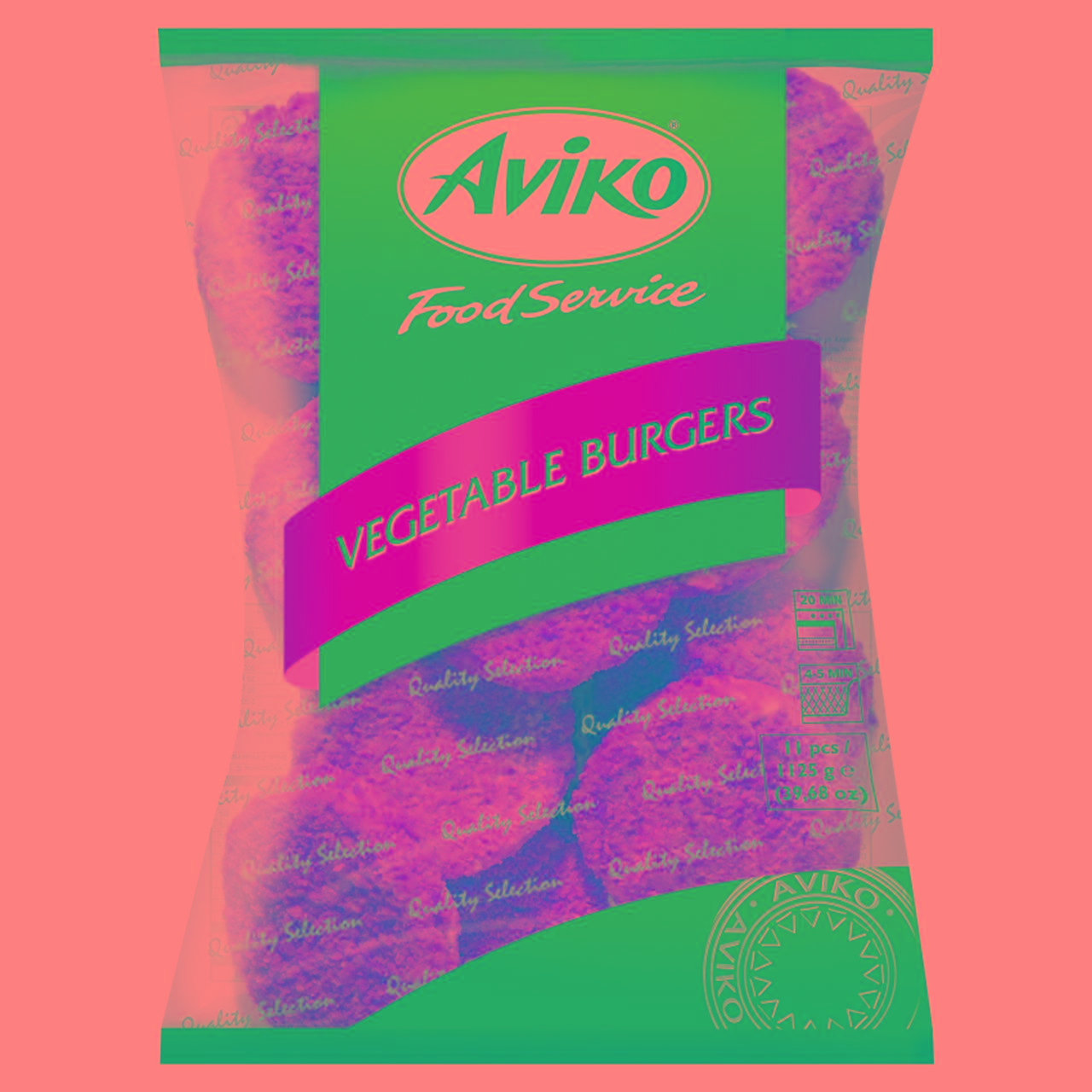 Zdjęcia - Aviko Burgery warzywne 1125 g (10 sztuk)